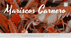 Desktop Screenshot of mariscoscarnero.com