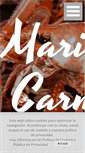 Mobile Screenshot of mariscoscarnero.com